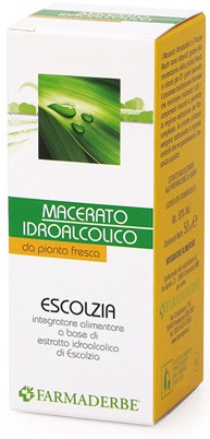 ESCOLZIA MACERATO IDROALCOLICO 50 ML - Fontenova srl