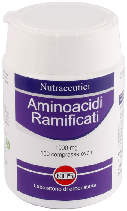 AMINOACIDI RAMIFICATI 100 COMPRESSE SENZA GLUTINE - Fontenova srl
