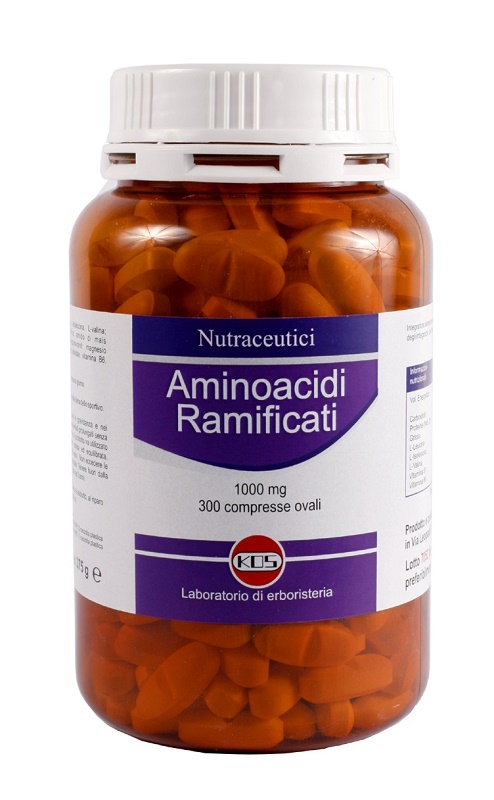 AMINOACIDI RAMIFICATI 300 COMPRESSE SENZA GLUTINE - Fontenova srl