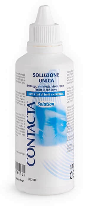 SOLUZIONE UNICA ISOTONICA CONTACTA 100 ML - Fontenova srl