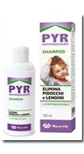 PYR ANTIPEDICUOSI SHAMPOO 100 ML - Fontenova srl
