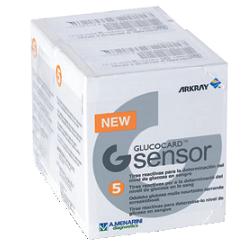 STRISCE MISURAZIONE GLICEMIA GLUCOCARD G SENSOR 10 PEZZI - Fontenova srl