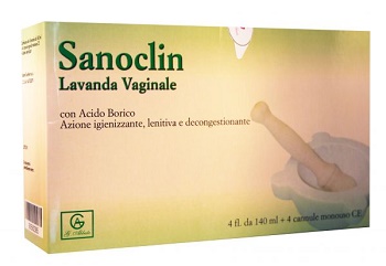 SANOCLIN LAVANDA VAGINALE 4 FLACONI 140 ML - Fontenova srl