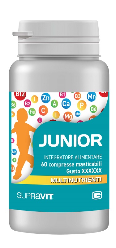 SUPRAVIT JUNIOR 60 COMPRESSE MASTICABILI - Fontenova srl