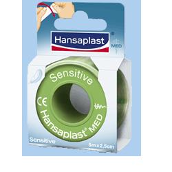 CEROTTO ROCCHETTO HANSAPLAST SENSITIVE 5MX2,50CM 1 PEZZO - Fontenova srl