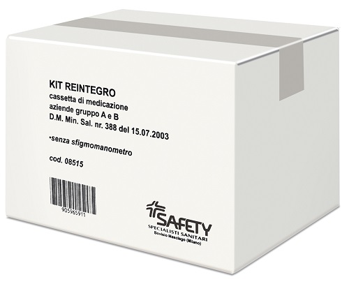 KIT REINTEGRO CASSETTA PRONTO SOCCORSO GRUPPO A/B - Fontenova srl