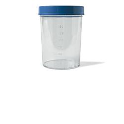 CONTENITORE PIC STERILE TRASPARENTE PER ANALISI DEI FLUIDI ORGANICI 100 ML TAPPO A VITE + ETICHETTA AUTOADESIVA - Fontenova srl
