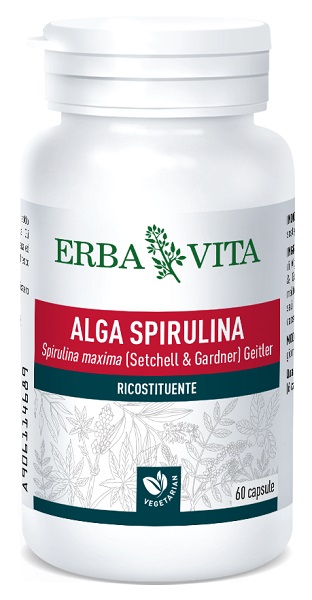 ALGA SPIRULINA 60 CAPSULE 450 MG - Fontenova srl