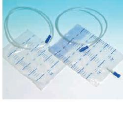 SACCA RACCOLTA URINA DA LETTO IN PVC NON STERILE VOLUME 2 LITRI TUBO LUNGHEZZA 130 CM 30 PEZZI - Fontenova srl