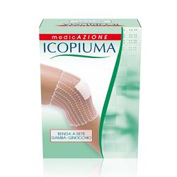 ICOPIUMA BENDA A COMPRESSIONE FISIOLOGICA PER GAMBA E GINOCCHIO CAL 5 1 PEZZO - Fontenova srl