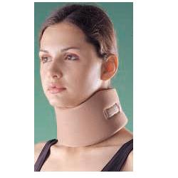 COLLARE CERVICALE OPPO A DENSITA' COMPATTA MISURA LARGE SUPPORTA LA COLONNA CERVICALE IN POSIZIONE NEUTRALE O ANATOMICA E PROVVEDE AD IMMOBILIZZARLA CHIUSURA IN VELCRO - Fontenova srl