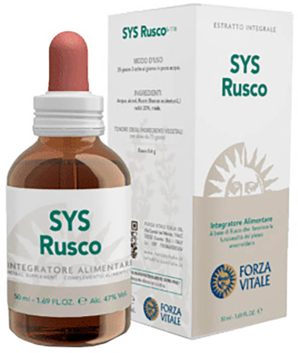 SYS RUSCO GOCCE 50 ML - Fontenova srl