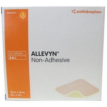 MEDICAZIONE IDROCELLULARE STERILE ALTAMENTE ASSORBENTE NON ADESIVA IN SCHIUMA DI POLIURETANO 10X10CM 3 PEZZI - Fontenova srl