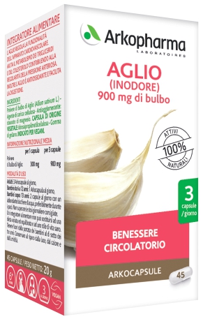 ARKO CAPSULE AGLIO 45 CAPSULE - Fontenova srl