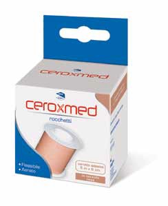 CEROTTO IN ROCCHETTO CEROXMED AERATO IN TESSUTO ROSA 500X5 CM 1 PEZZO - Fontenova srl