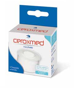 CEROTTO IN ROCCHETTO CEROXMED AERATO IN TESSUTO BIANCO 500X2,50 CM 1 PEZZO - Fontenova srl