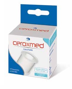 CEROTTO IN ROCCHETTO CEROXMED AERATO IN TESSUTO BIANCO 500X5 CM 1 PEZZO - Fontenova srl