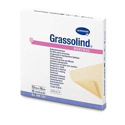 GARZA PARAFFINATA GRASSOLIND 7,5X10CM 10 PEZZI - Fontenova srl