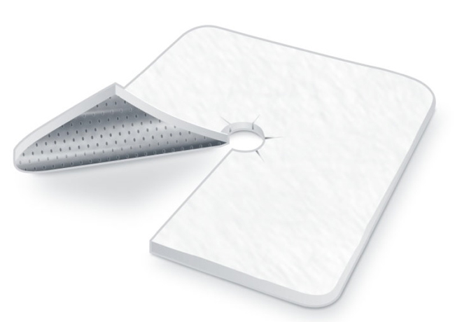 MEDICAZIONE TRACHEOSTOMIA METALLINE STERILE 8X9CM 50 PEZZI - Fontenova srl