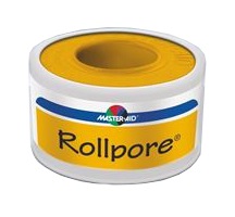 CEROTTO IN ROCCHETTO MASTER-AID ROLLPORE TESSUTO NON TESSUTO 5X2,5 - Fontenova srl