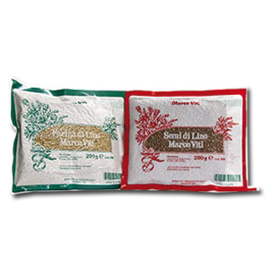 FARINA DI LINO 200 G - Fontenova srl