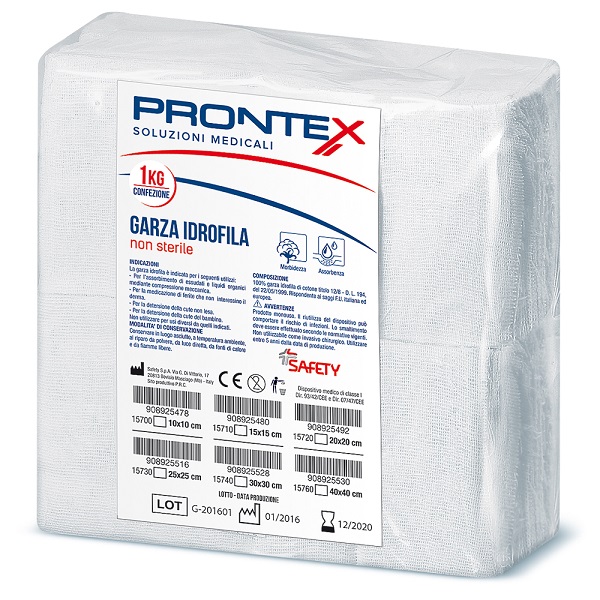 PRONTEX GARZA 40X40CM 1KG - Fontenova srl