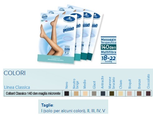 SAUBER COLLANT 140 DENARI MAGLIA MICRORETE MEDIO 5 LINEA CLASSICA - Fontenova srl