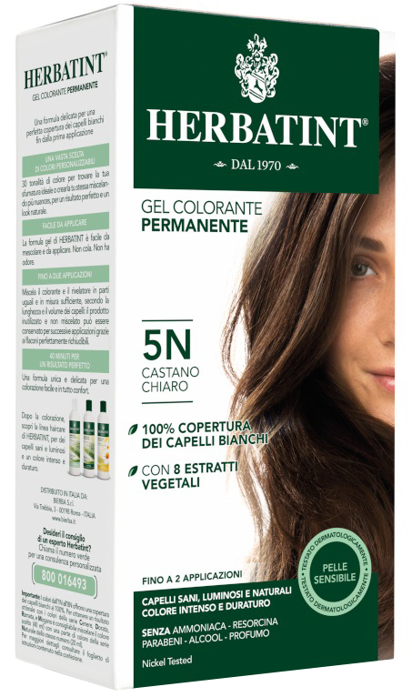HERBATINT 5N CASTANO CHIARO 150 ML - Fontenova srl
