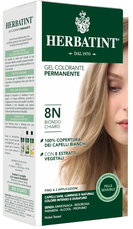HERBATINT 8N BIONDO CHIARO 150 ML - Fontenova srl