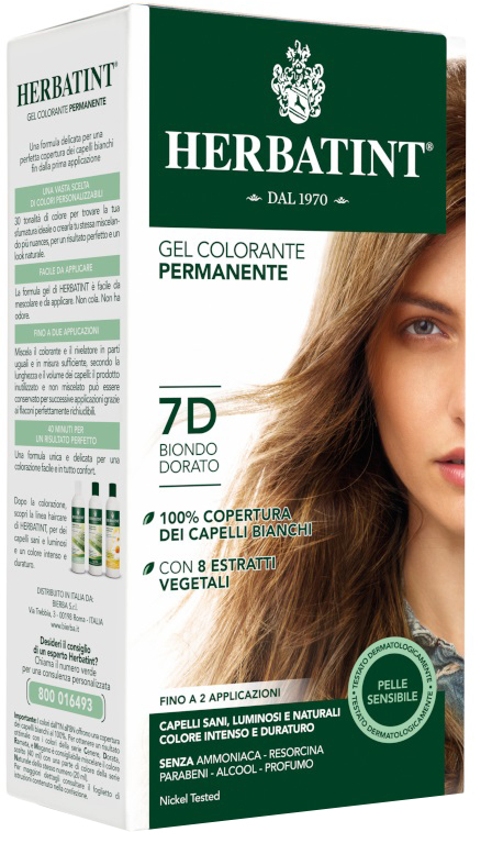 HERBATINT 7D BIONDO DORATO 150 ML - Fontenova srl
