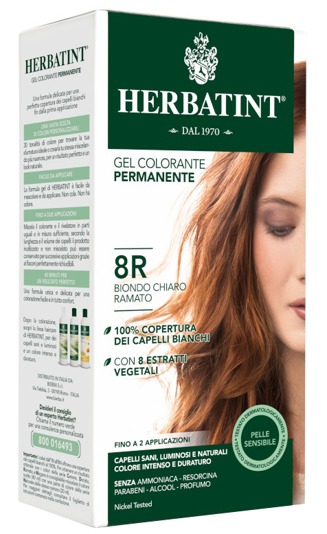HERBATINT 8R BIONDO CHIARO RAMATO 150 ML - Fontenova srl