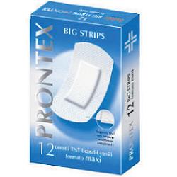 CEROTTO PRONTEX BIG STRIPS ASTUCCIO DA 12 PEZZI FORMATO MAXI - Fontenova srl
