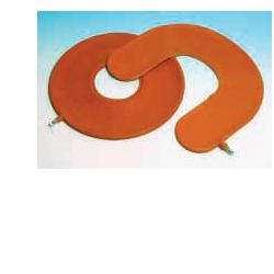 CUSCINO ANTIDECUBITO PNEUMATICO IN GOMMA ROSSA. LARGHEZZA DELLA CIAMBELLA 45CM - Fontenova srl