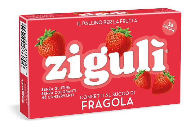 ZIGULI FRAGOLA 36 PALLINE 22 G - Fontenova srl