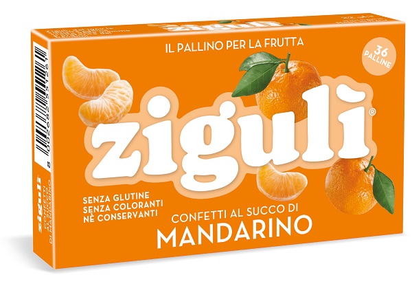 ZIGULI MANDARINO 36 PALLINE 22 G - Fontenova srl