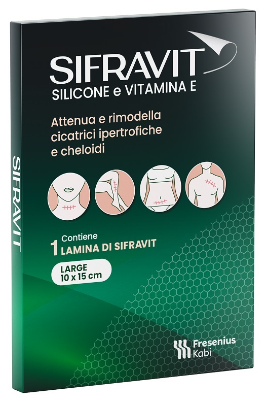SIFRAVIT PLACCA SILICONE 15X10 CM 1 PEZZO - Fontenova srl