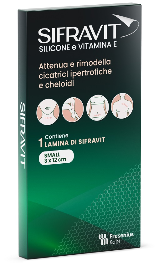 SIFRAVIT PLACCA SILICONE 3X12 CM SMALL 1 PEZZO - Fontenova srl