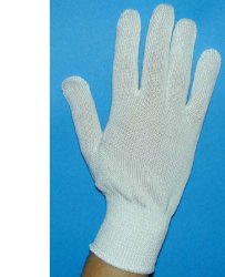 GUANTO IN COTONE BIANCO 9 - Fontenova srl