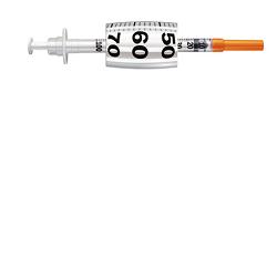 SIRINGA PER INSULINA PIC INSUMED 1 ML 100 UI AGO GAUGE 30 LUNGHEZZA 8 MM SENZA SPAZIO MORTO 3 SACCHETTI DA 10 PEZZI - Fontenova srl