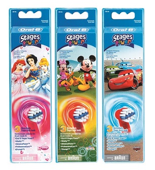 ORAL-B EB10/3K RICAMBI KIDS - Fontenova srl