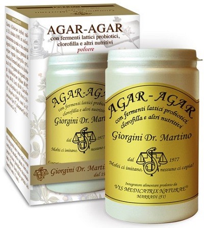 AGAR AGAR CON FERMENTI LATTICI CLOROFILLA 150 G - Fontenova srl