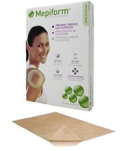 MEPIFORM MEDICAZIONE ATRAUMATICA PER CICATRICI CHELOIDI 10X18 CM 5 PEZZI - Fontenova srl
