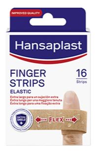 CEROTTI PER LE DITA ELASTICO FINGER STRIP 16 PEZZI - Fontenova srl