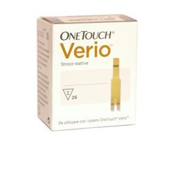 STRISCE MISURAZIONE GLICEMIA ONETOUCH VERIO 25 PEZZI - Fontenova srl