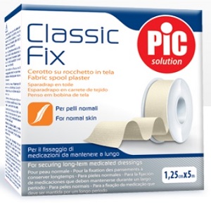 CEROTTO IN ROCCHETTO CLASSIC FIX WHITE 1,25X500 CM FUSTELLA - Fontenova srl