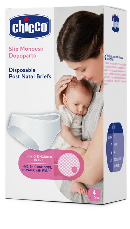 CHICCO MAMMA DONNA SLIP TESSUTO NON TESSUTO MISURA 3 4 PEZZI - Fontenova srl