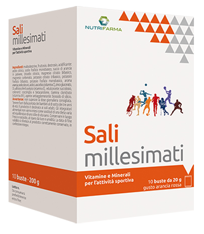SALI MILLESIMATI 10 BUSTINE 20 G - Fontenova srl