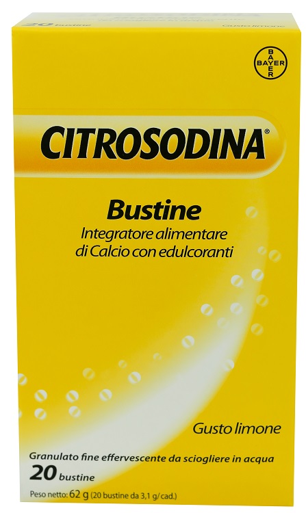 CITROSODINA 20 BUSTINE GRANULATO EFFERVESCENTE - Fontenova srl