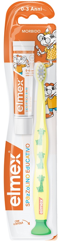ELMEX SPAZZOLINO BIMBI EDUCATIVO NEW 0-3 ANNI - Fontenova srl
