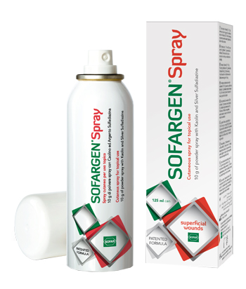MEDICAZIONE IN POLVERE SPRAY 10 G CON CAOLINO E ARGENTO SULFADIAZINA 125 ML - Fontenova srl